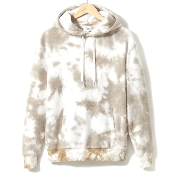 Tie Dye Feat Blanket Blend Hoodie Feat Tops Feat Clothing Tie Dye